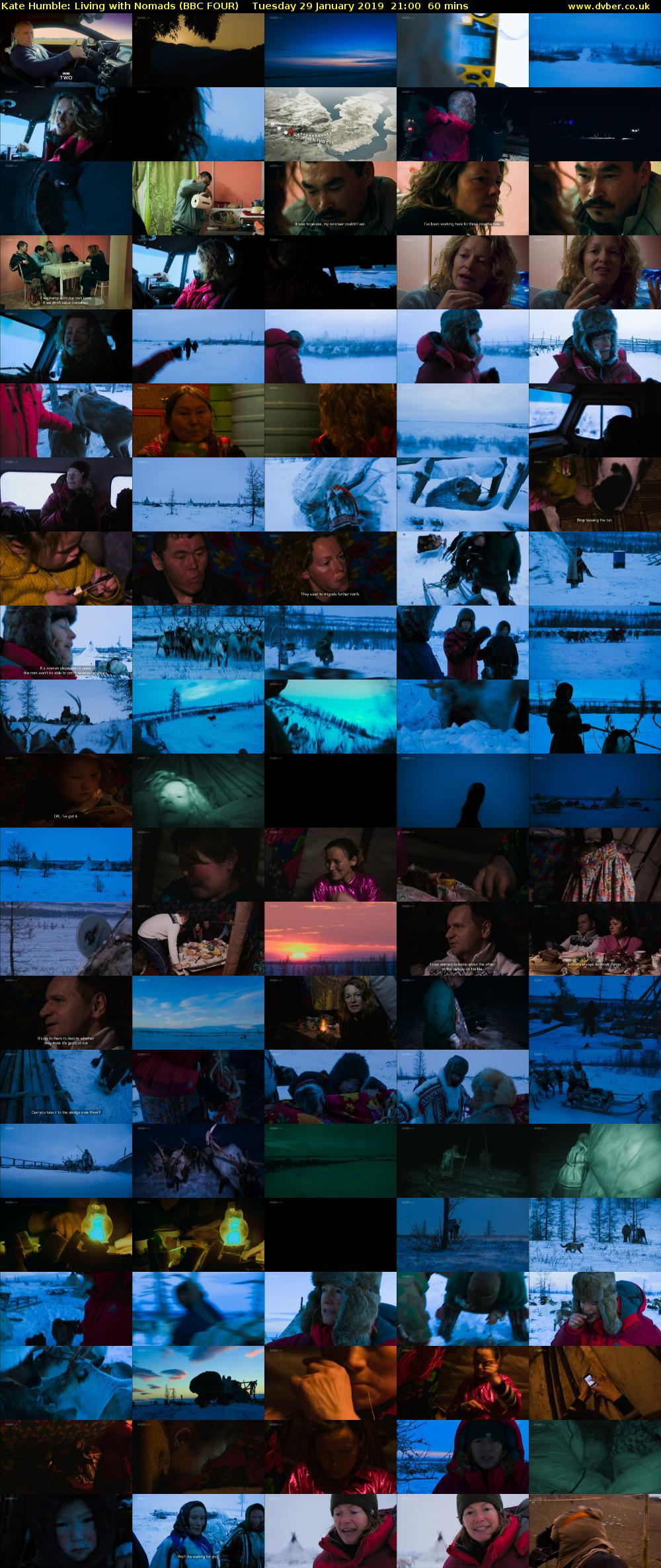 Kate Humble: Living with Nomads (BBC FOUR) Tuesday 29 January 2019 21:00 - 22:00