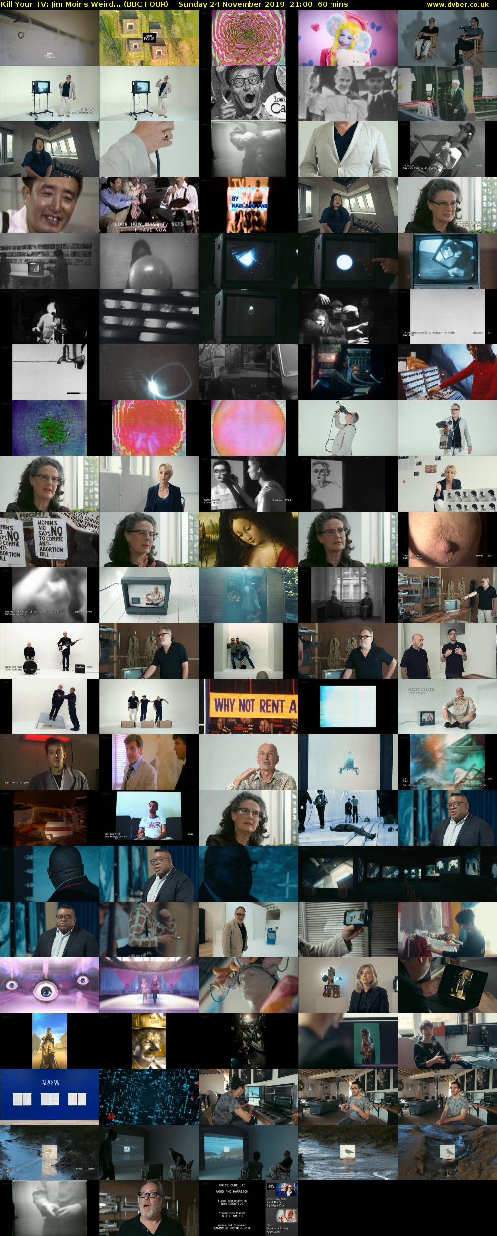 Kill Your TV: Jim Moir's Weird... (BBC FOUR) Sunday 24 November 2019 21:00 - 22:00