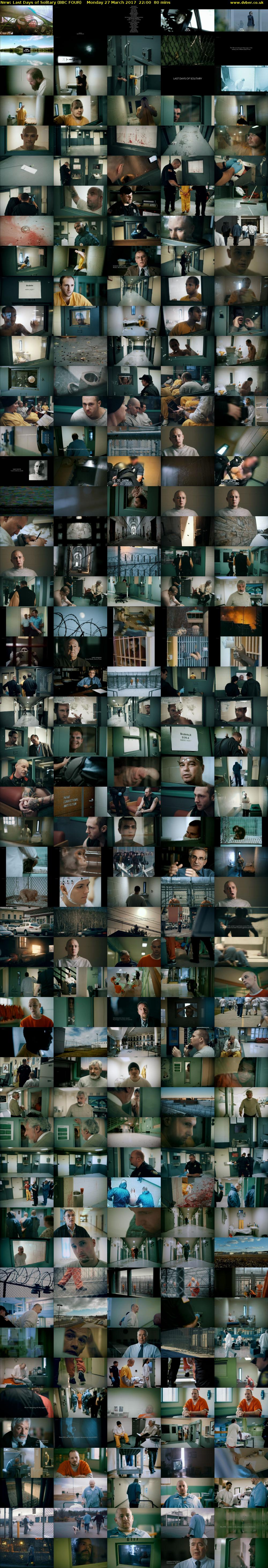 Last Days of Solitary (BBC FOUR) Monday 27 March 2017 22:00 - 23:20