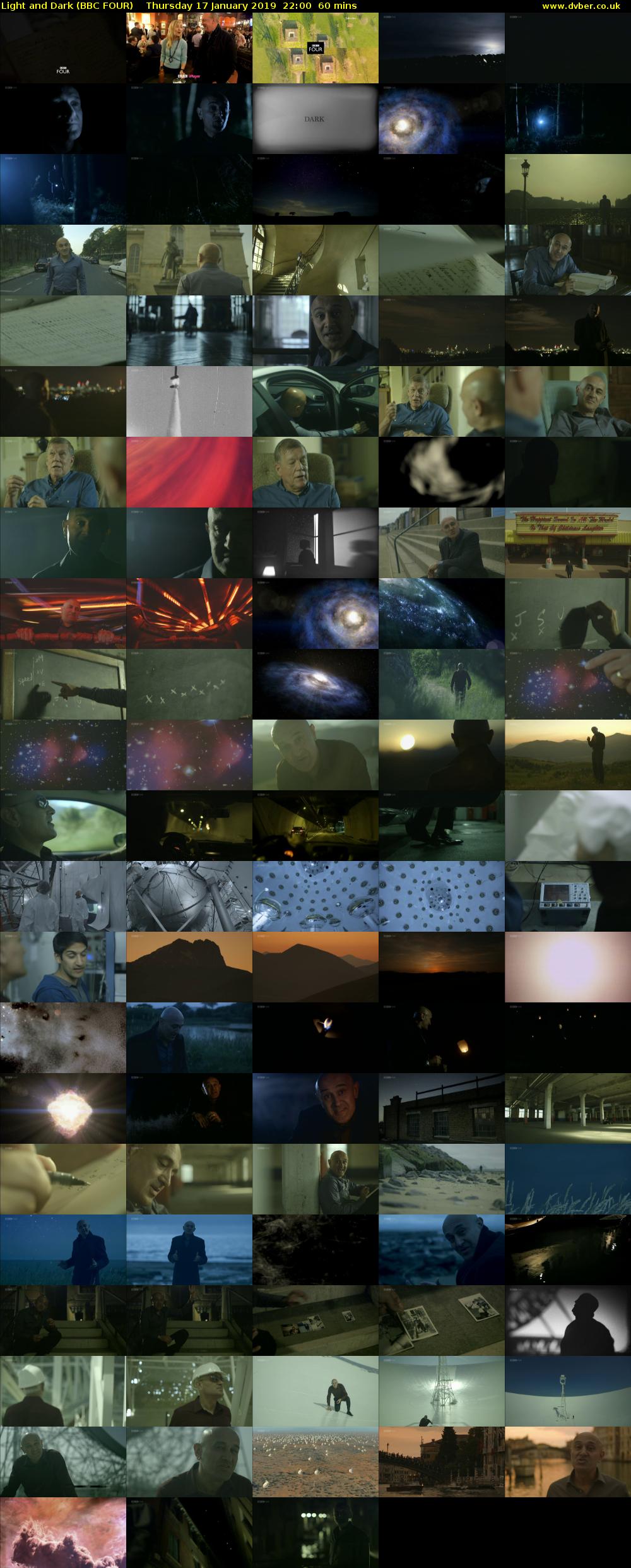 Light and Dark (BBC FOUR) Thursday 17 January 2019 22:00 - 23:00