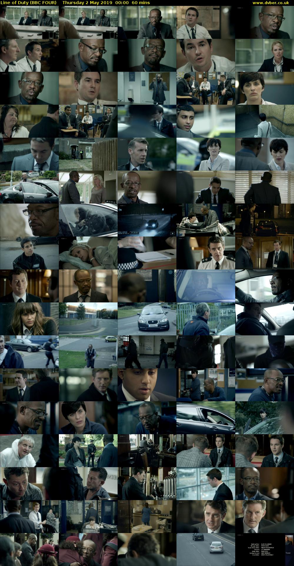 Line of Duty (BBC FOUR) Thursday 2 May 2019 00:00 - 01:00