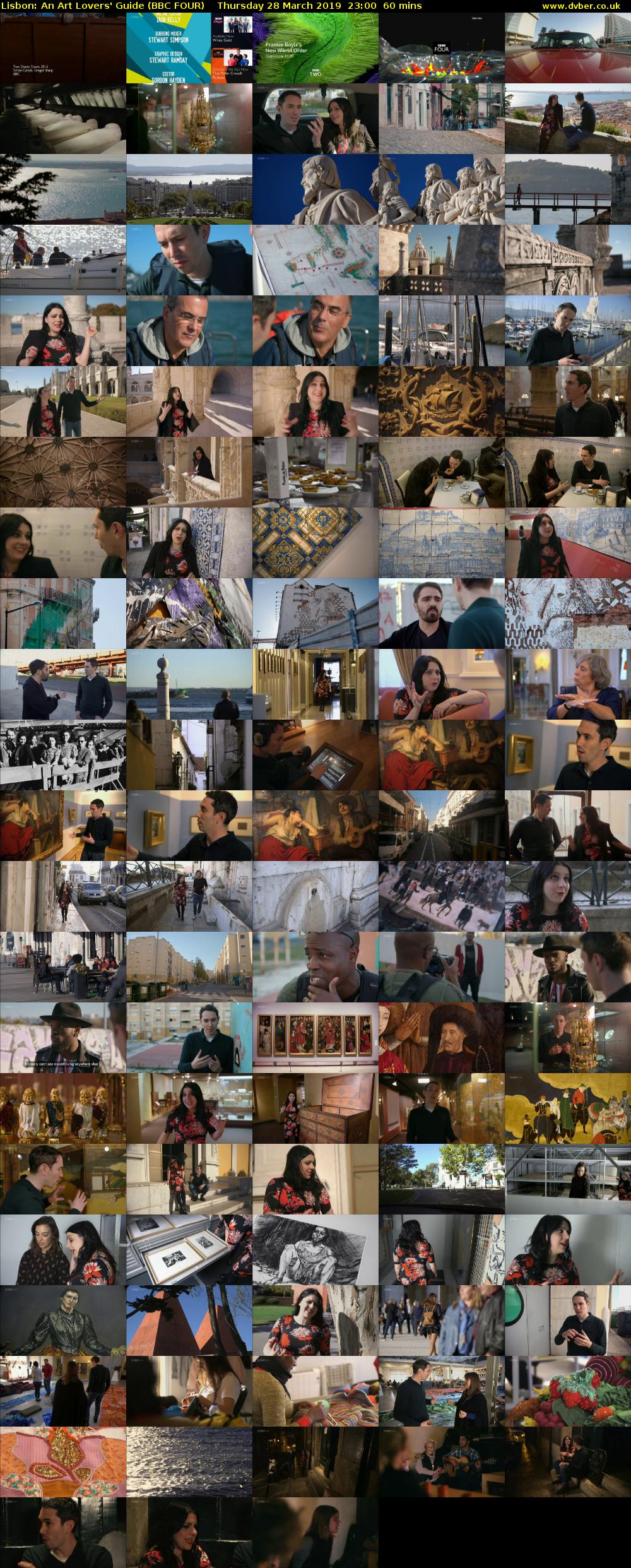 Lisbon: An Art Lovers' Guide (BBC FOUR) Thursday 28 March 2019 23:00 - 00:00