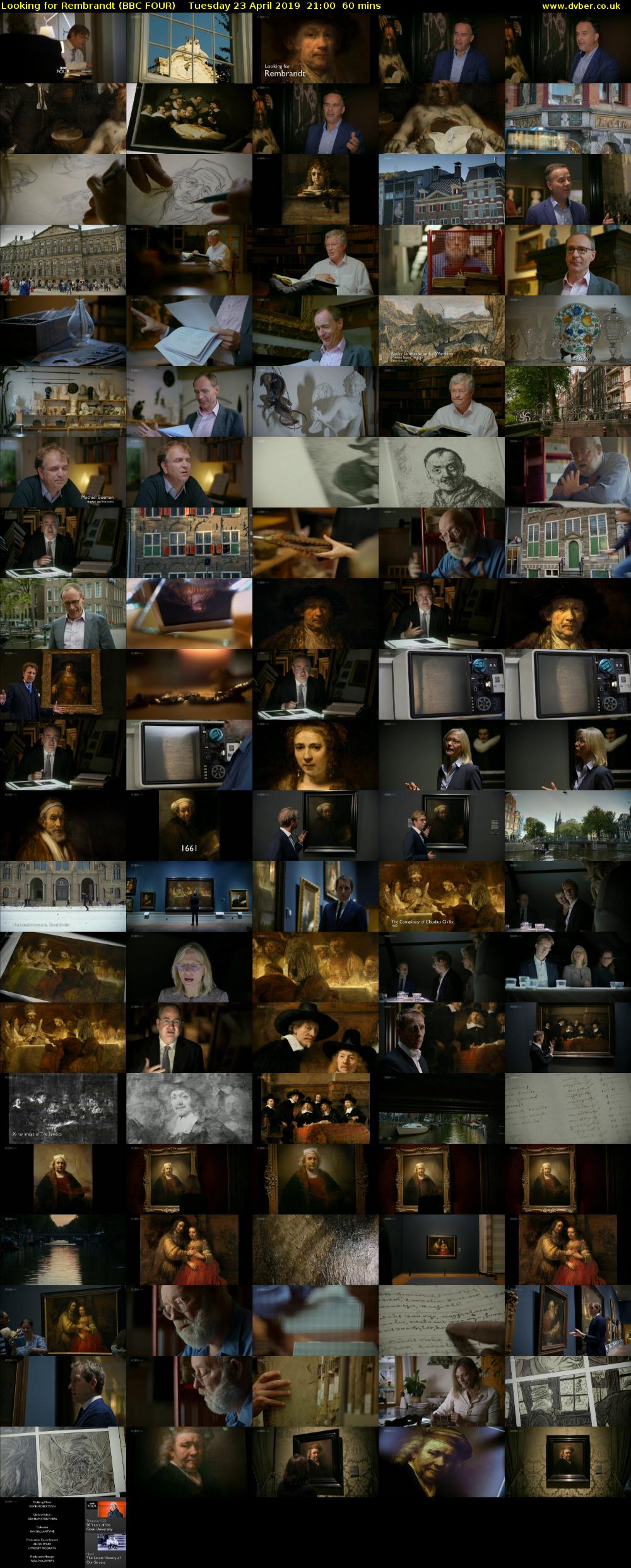 Looking for Rembrandt (BBC FOUR) Tuesday 23 April 2019 21:00 - 22:00