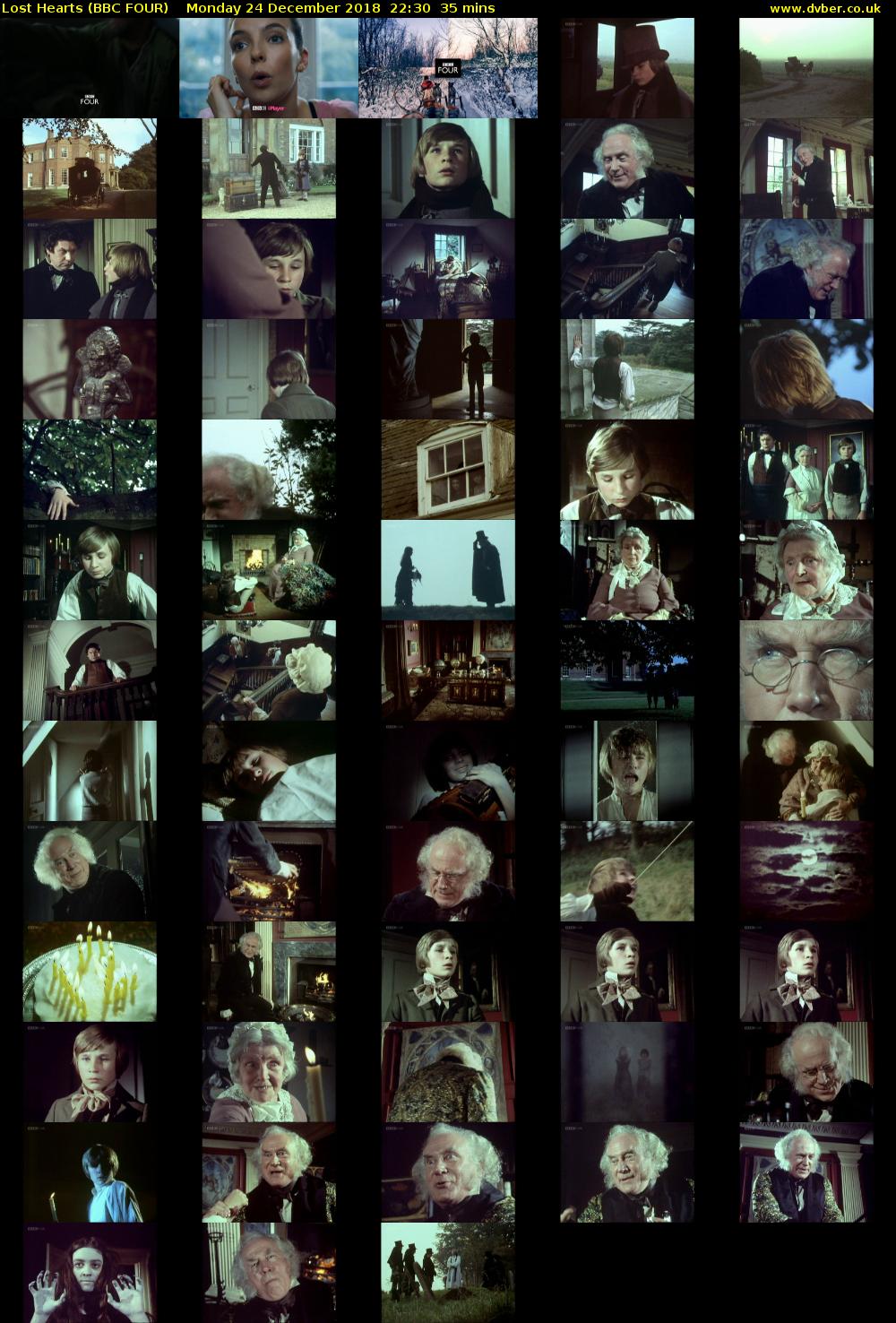 Lost Hearts (BBC FOUR) Monday 24 December 2018 22:30 - 23:05