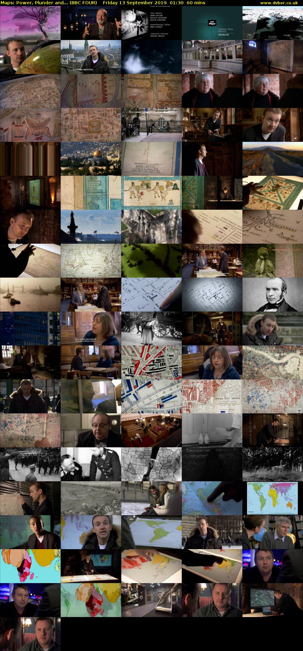Maps: Power, Plunder and... (BBC FOUR) Friday 13 September 2019 01:30 - 02:30