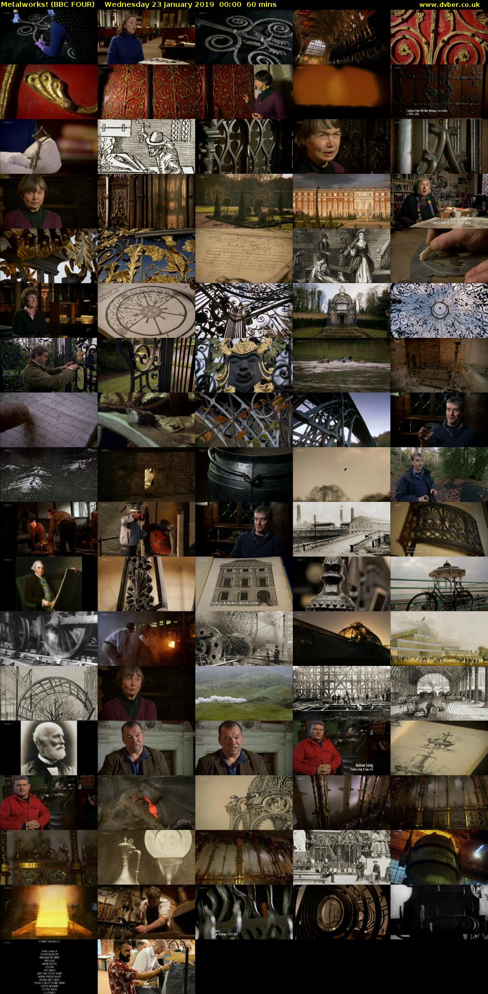 Metalworks! (BBC FOUR) Wednesday 23 January 2019 00:00 - 01:00