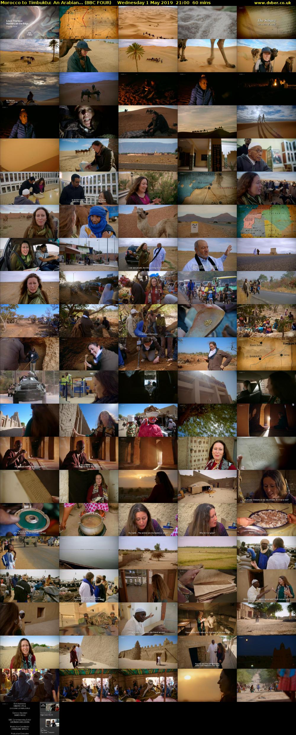 Morocco to Timbuktu: An Arabian... (BBC FOUR) Wednesday 1 May 2019 21:00 - 22:00