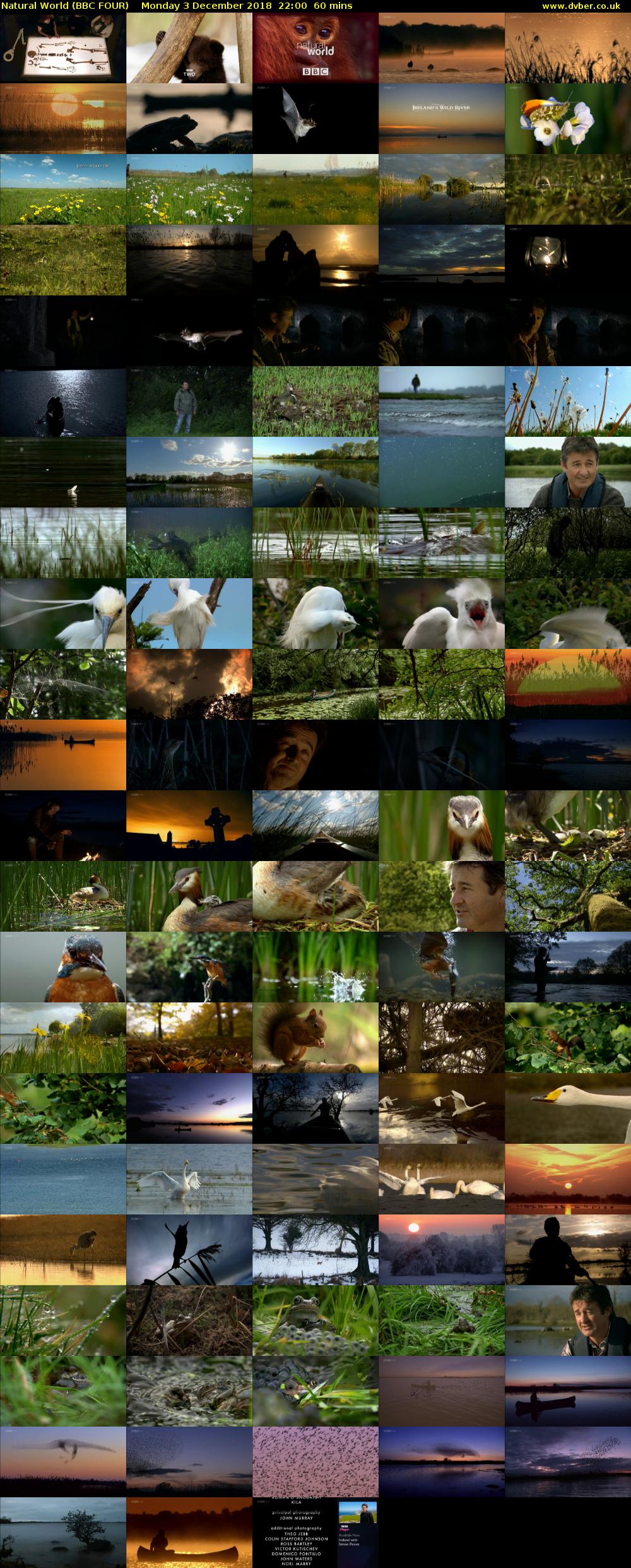 Natural World (BBC FOUR) Monday 3 December 2018 22:00 - 23:00