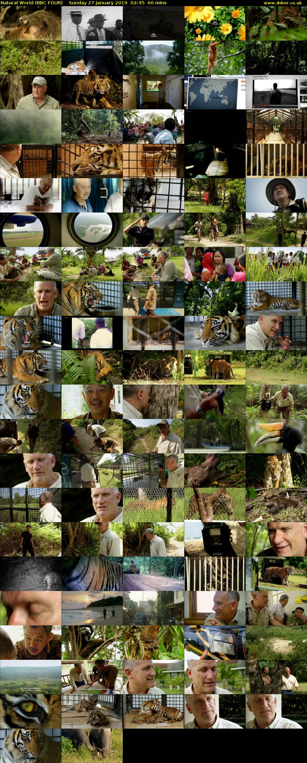 Natural World (BBC FOUR) Sunday 27 January 2019 02:45 - 03:45