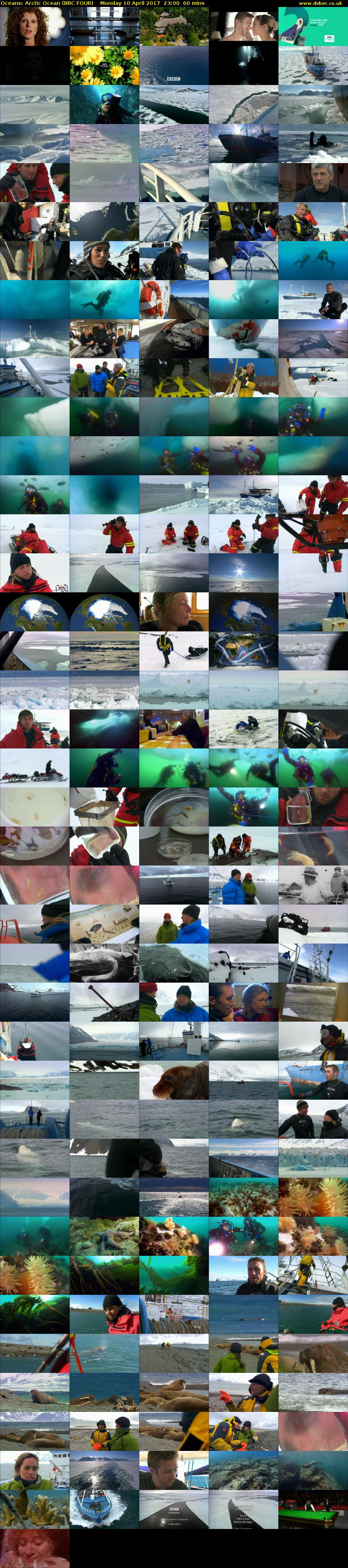 Oceans: Arctic Ocean (BBC FOUR) Monday 10 April 2017 23:00 - 00:00