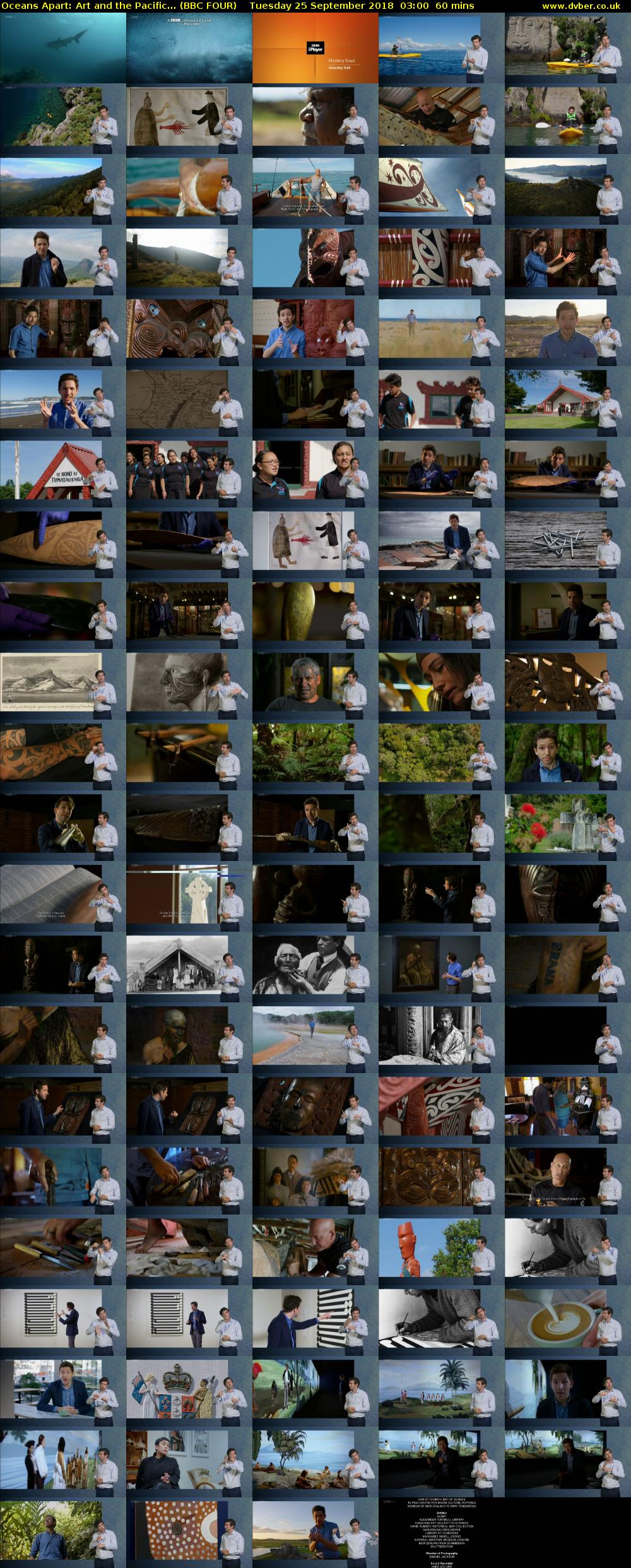 Oceans Apart: Art and the Pacific... (BBC FOUR) Tuesday 25 September 2018 03:00 - 04:00
