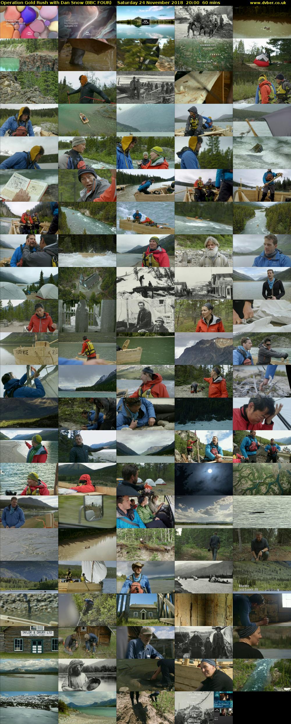 Operation Gold Rush with Dan Snow (BBC FOUR) Saturday 24 November 2018 20:00 - 21:00