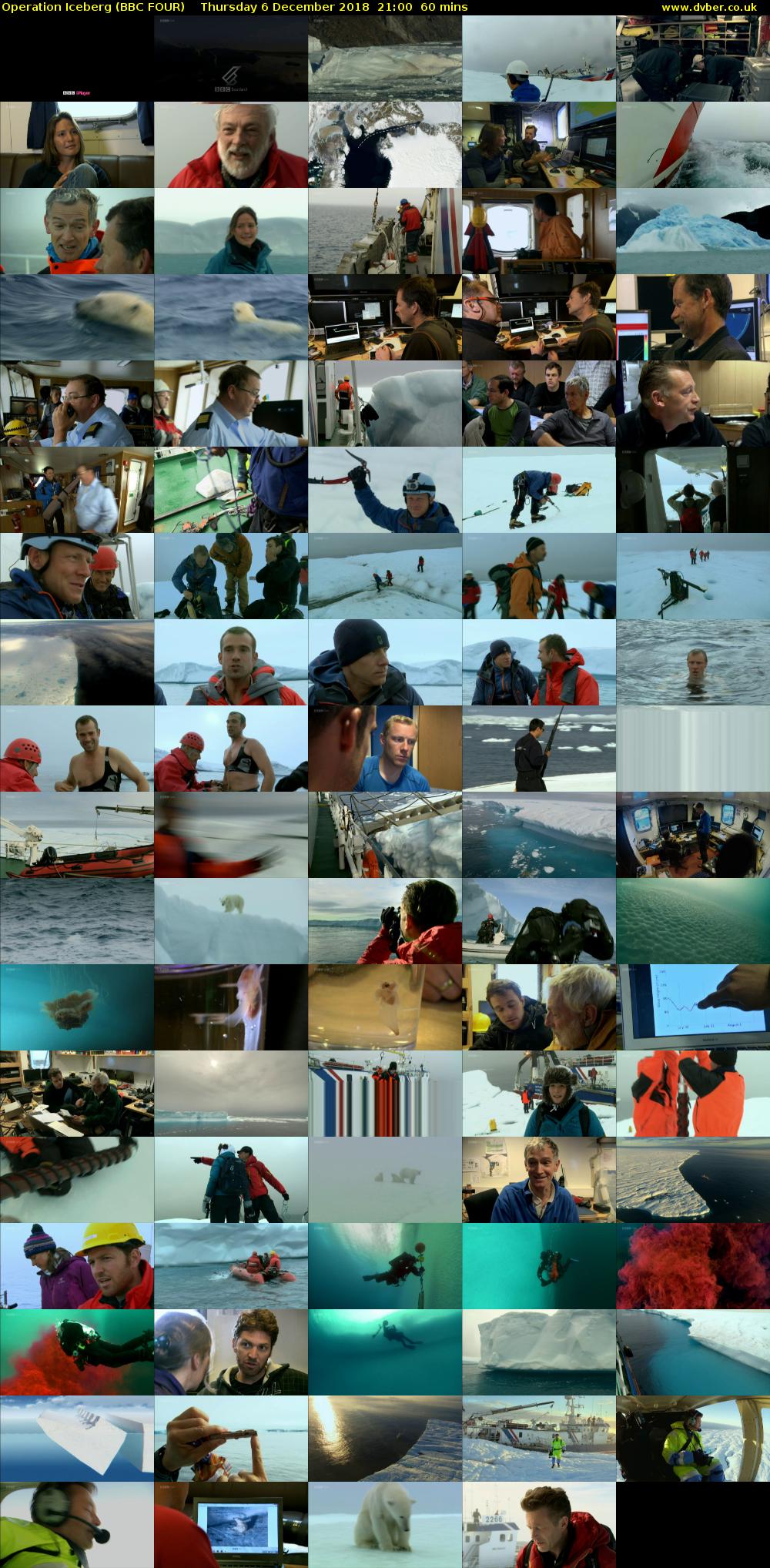 Operation Iceberg (BBC FOUR) Thursday 6 December 2018 21:00 - 22:00
