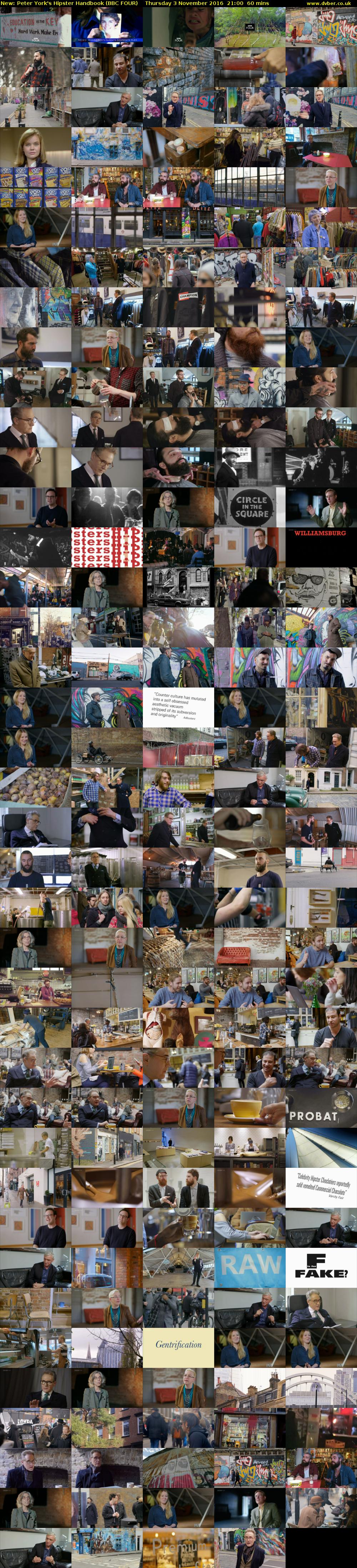 Peter York's Hipster Handbook (BBC FOUR) Thursday 3 November 2016 21:00 - 22:00