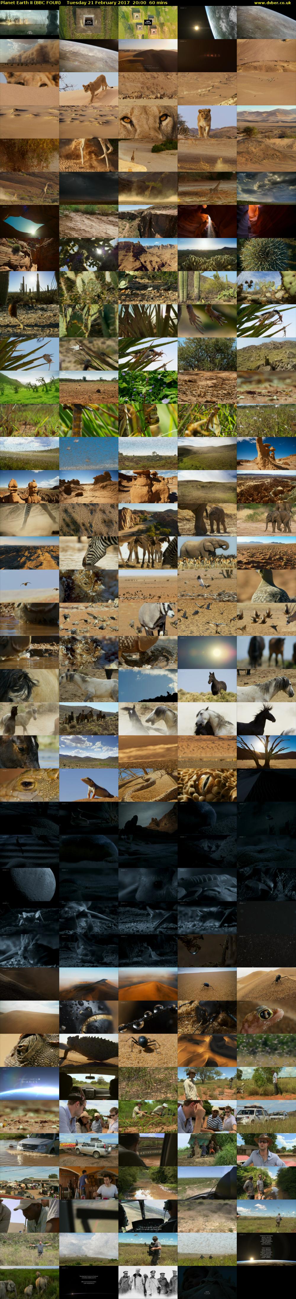 Planet Earth II (BBC FOUR) Tuesday 21 February 2017 20:00 - 21:00