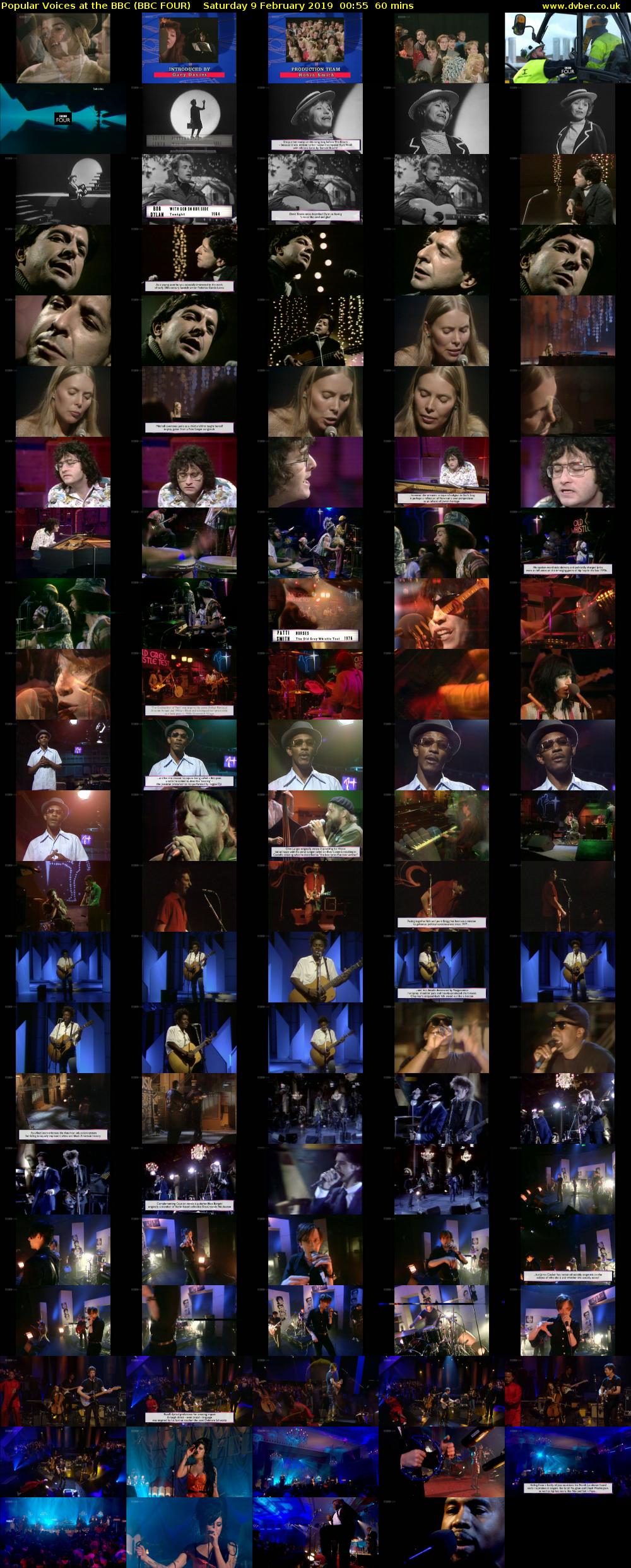 Popular Voices at the BBC (BBC FOUR) Saturday 9 February 2019 00:55 - 01:55