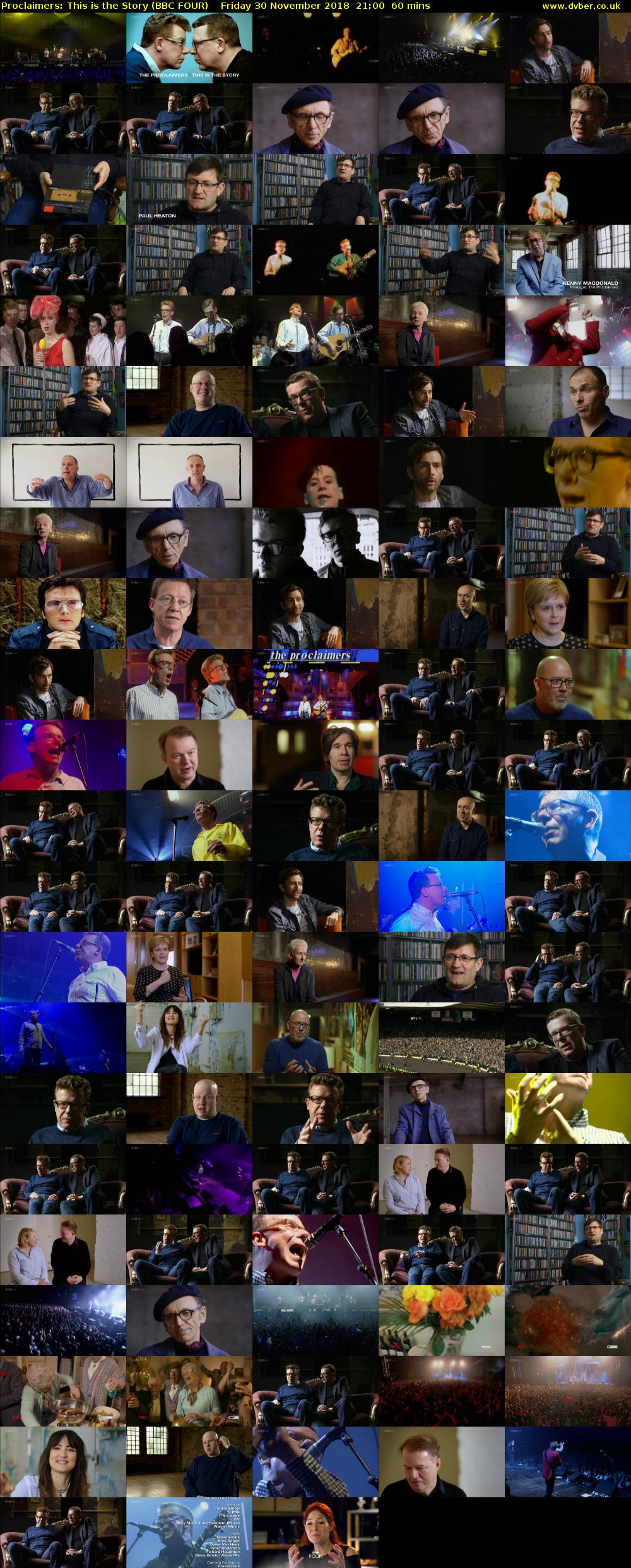 Proclaimers: This is the Story (BBC FOUR) Friday 30 November 2018 21:00 - 22:00