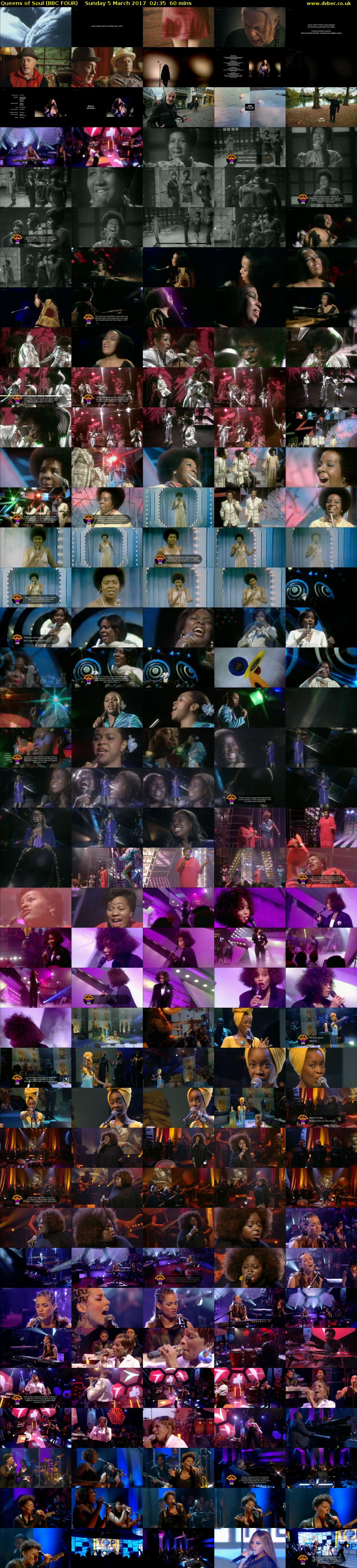 Queens of Soul (BBC FOUR) Sunday 5 March 2017 02:35 - 03:35