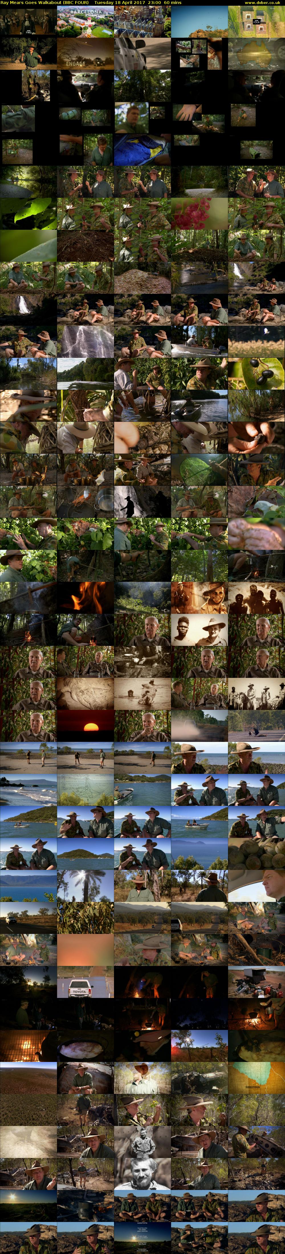 Ray Mears Goes Walkabout (BBC FOUR) Tuesday 18 April 2017 23:00 - 00:00