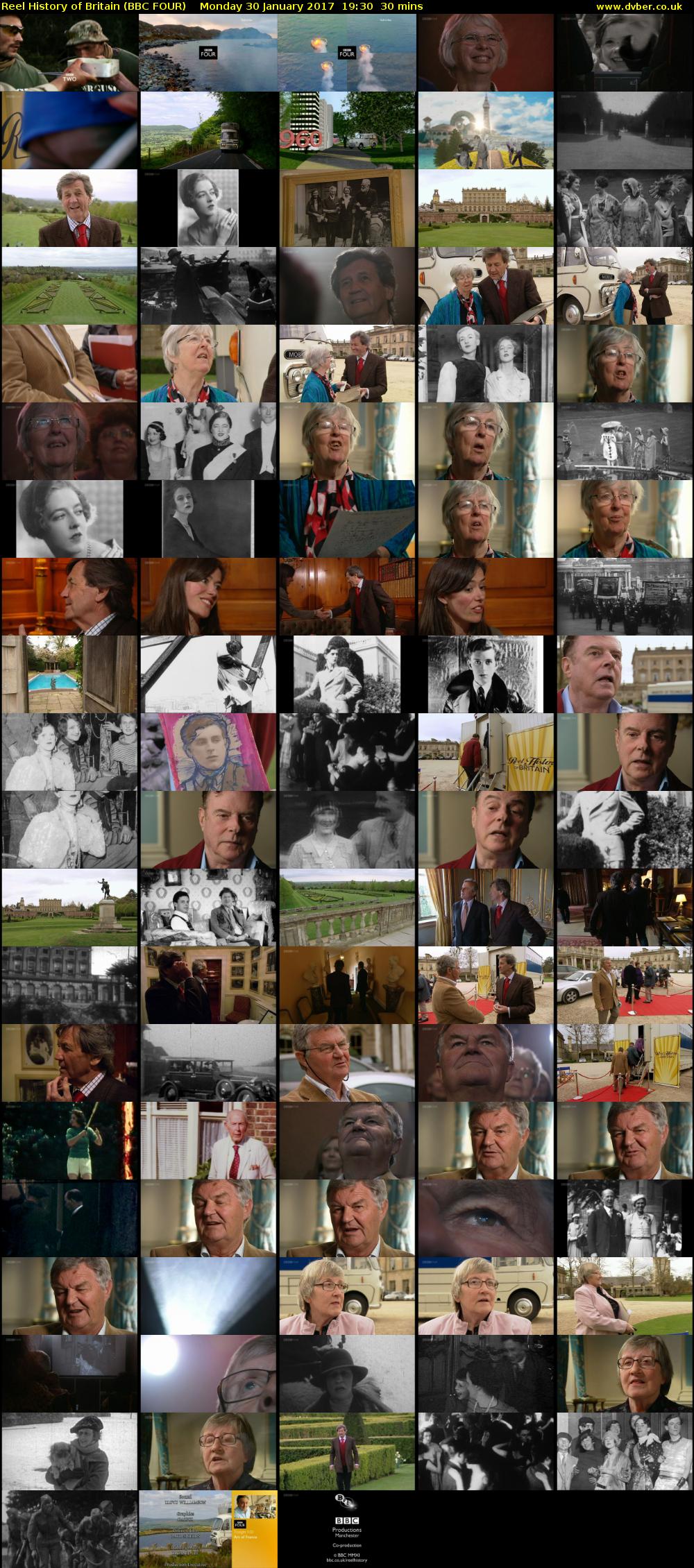 Reel History of Britain (BBC FOUR) Monday 30 January 2017 19:30 - 20:00
