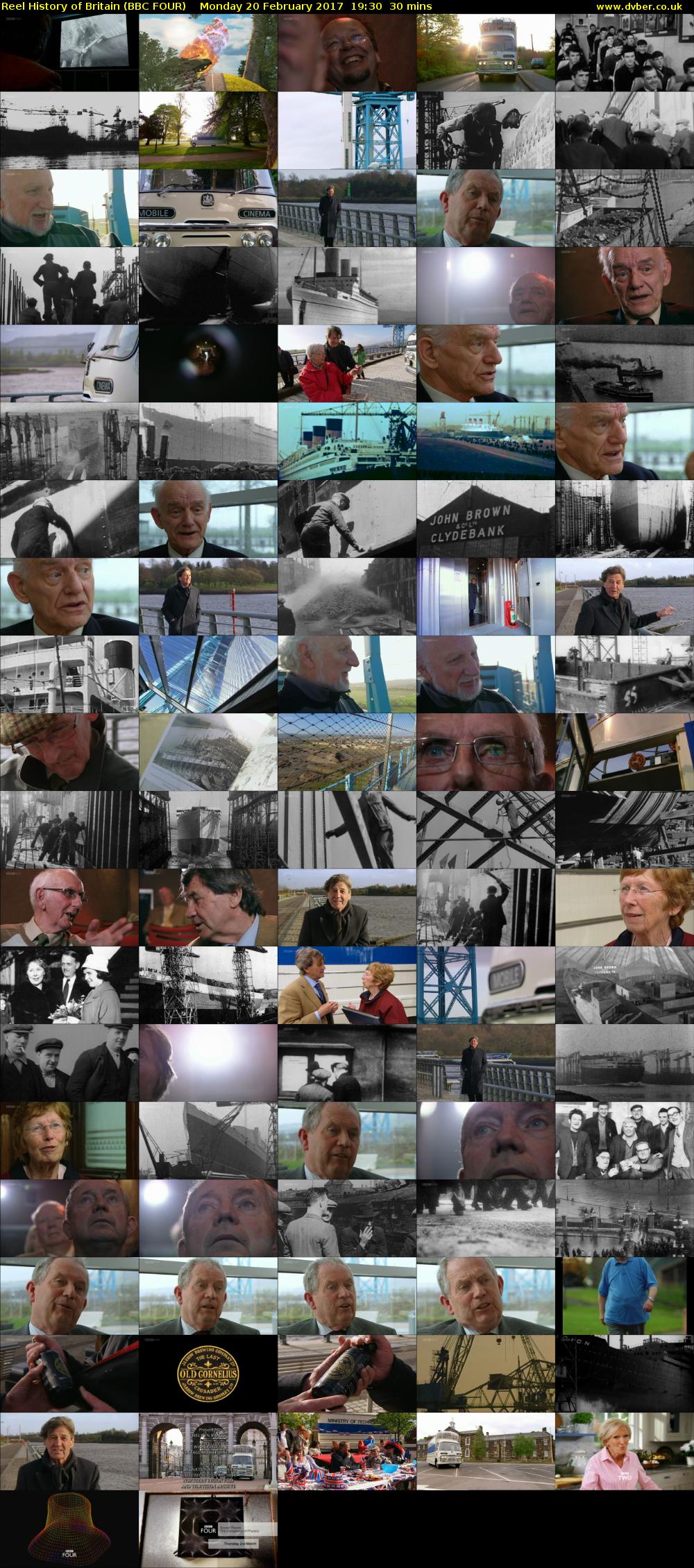 Reel History of Britain (BBC FOUR) Monday 20 February 2017 19:30 - 20:00