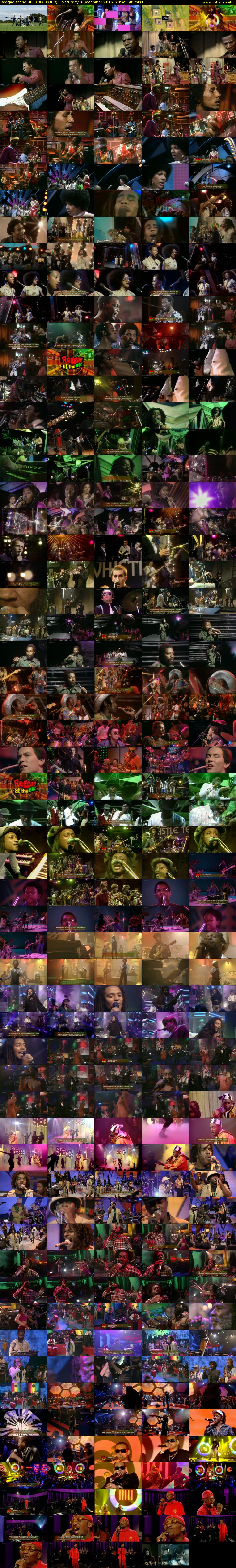 Reggae at the BBC (BBC FOUR) Saturday 3 December 2016 23:45 - 01:15