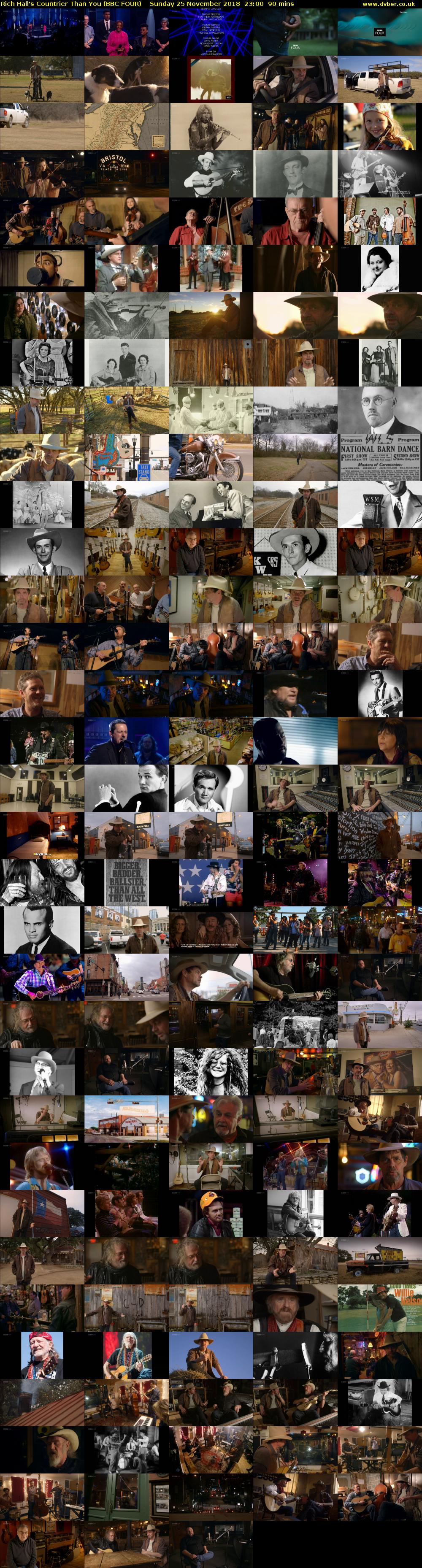 Rich Hall's Countrier Than You (BBC FOUR) Sunday 25 November 2018 23:00 - 00:30