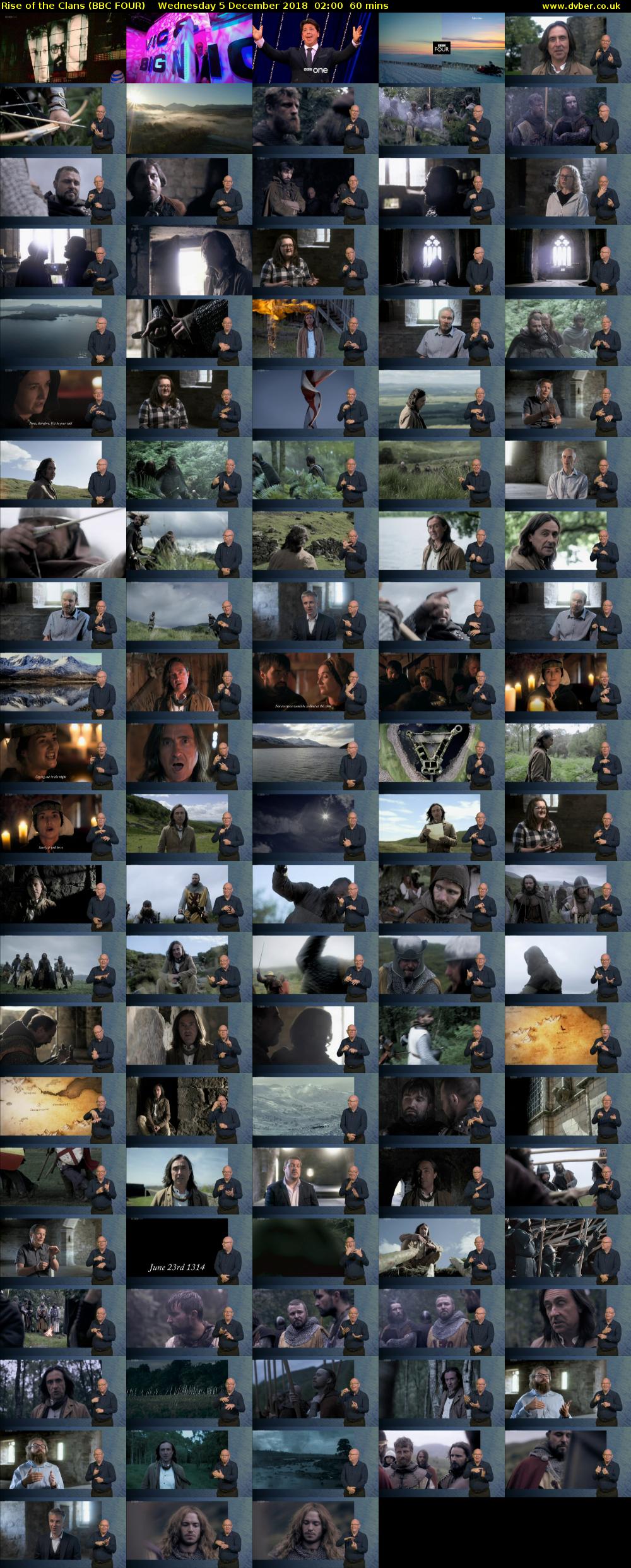 Rise of the Clans (BBC FOUR) Wednesday 5 December 2018 02:00 - 03:00