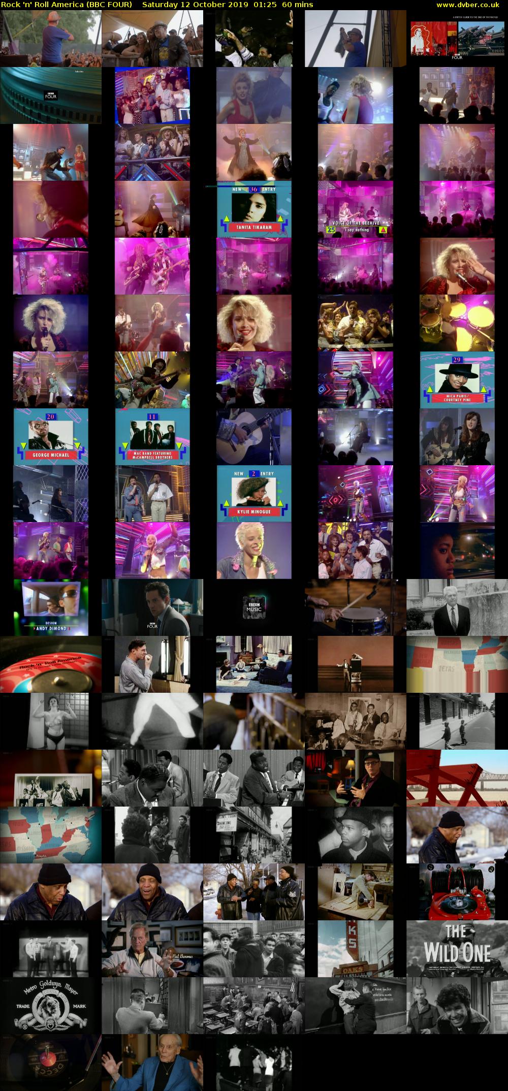 Rock 'n' Roll America (BBC FOUR) Saturday 12 October 2019 01:25 - 02:25