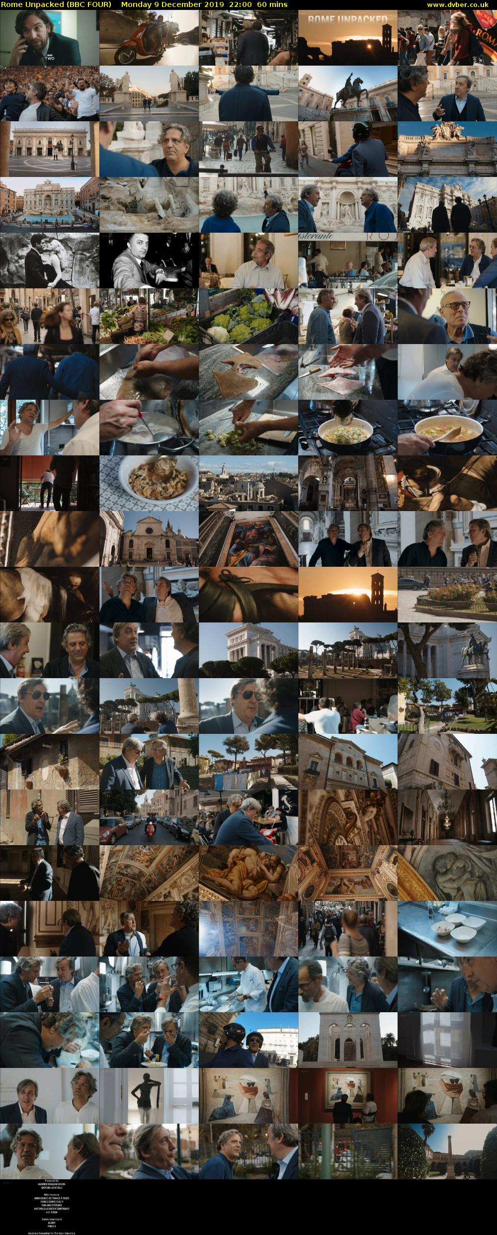 Rome Unpacked (BBC FOUR) Monday 9 December 2019 22:00 - 23:00