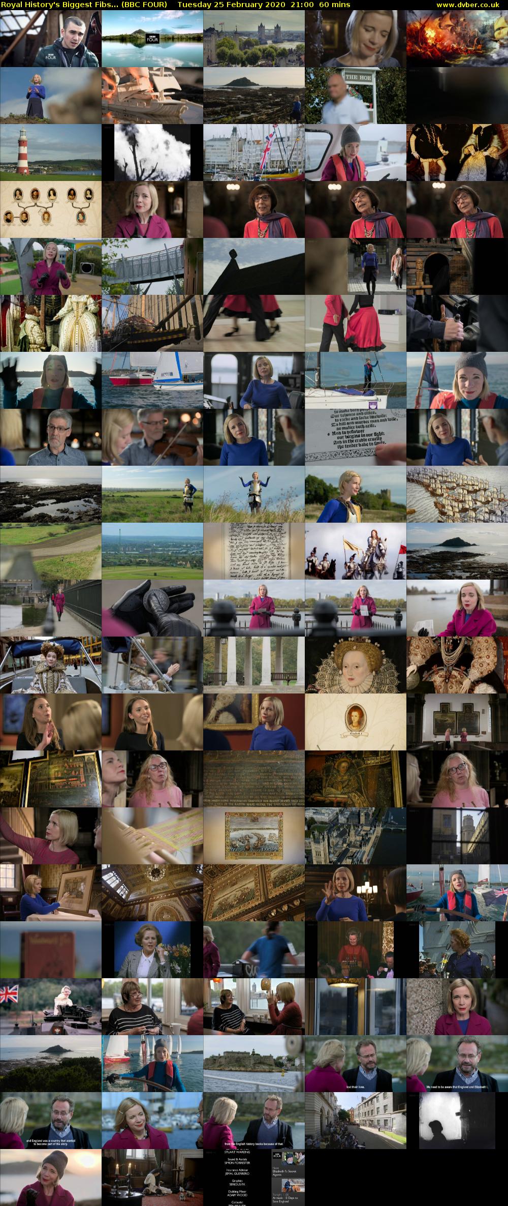 Royal History's Biggest Fibs... (BBC FOUR) Tuesday 25 February 2020 21:00 - 22:00