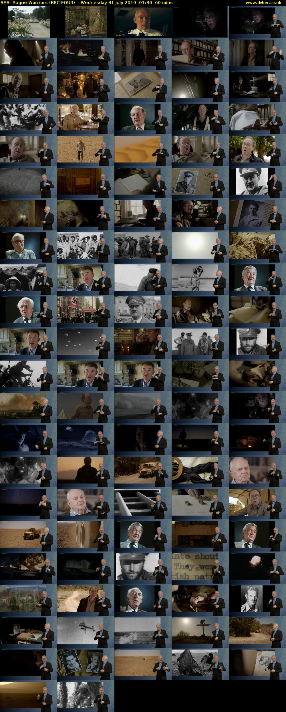 SAS: Rogue Warriors (BBC FOUR) Wednesday 31 July 2019 01:30 - 02:30