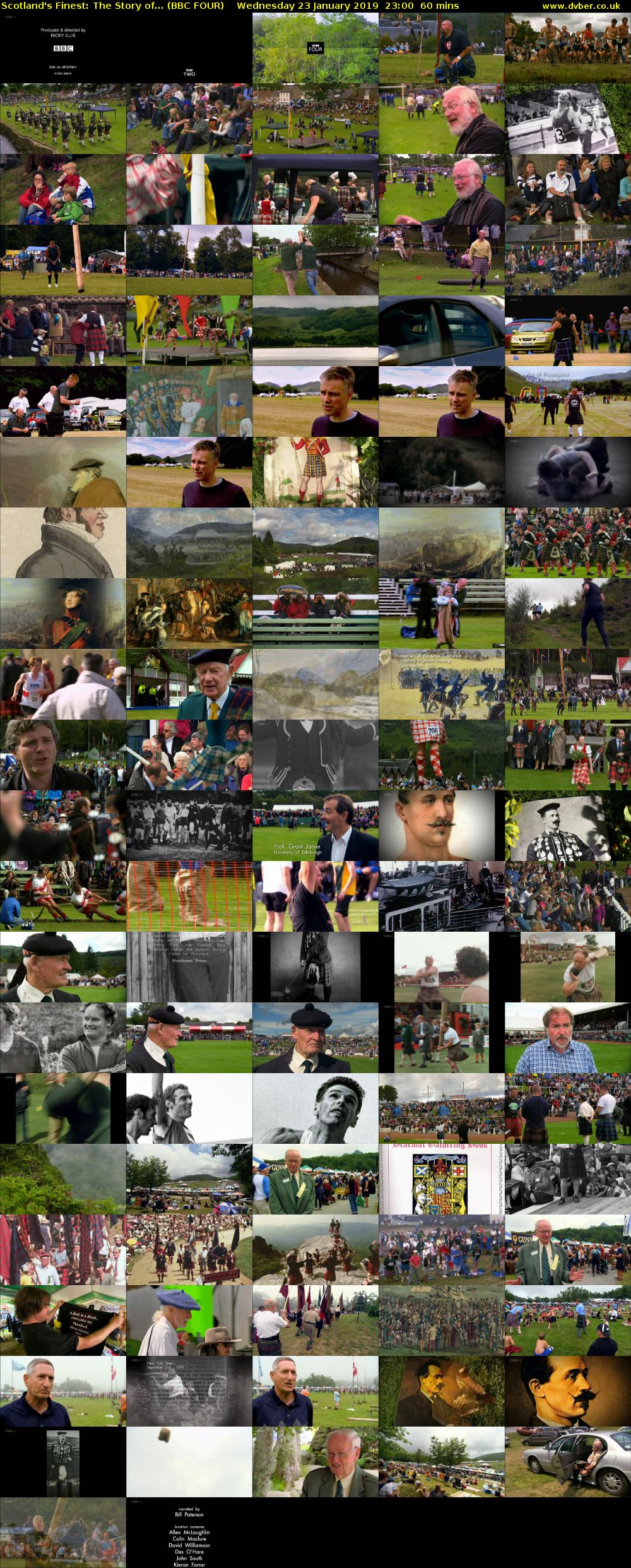 Scotland's Finest: The Story of... (BBC FOUR) Wednesday 23 January 2019 23:00 - 00:00