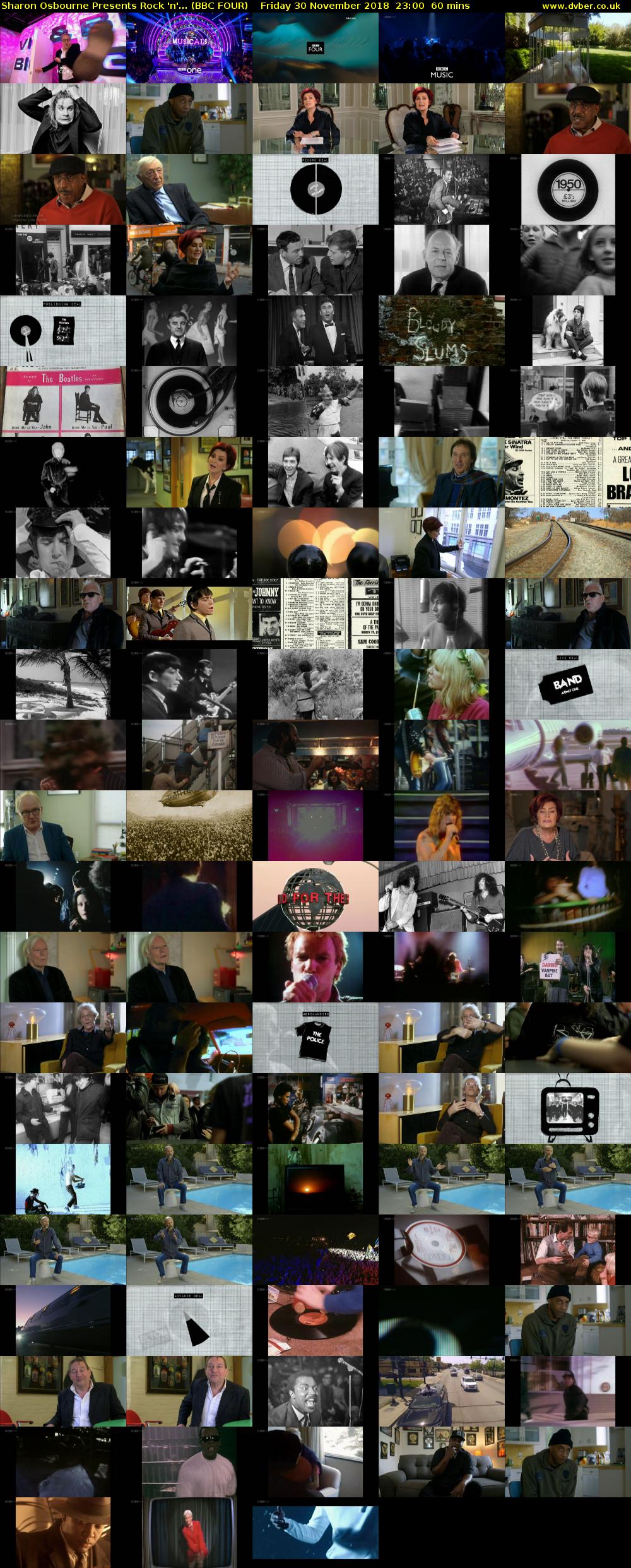Sharon Osbourne Presents Rock 'n'... (BBC FOUR) Friday 30 November 2018 23:00 - 00:00