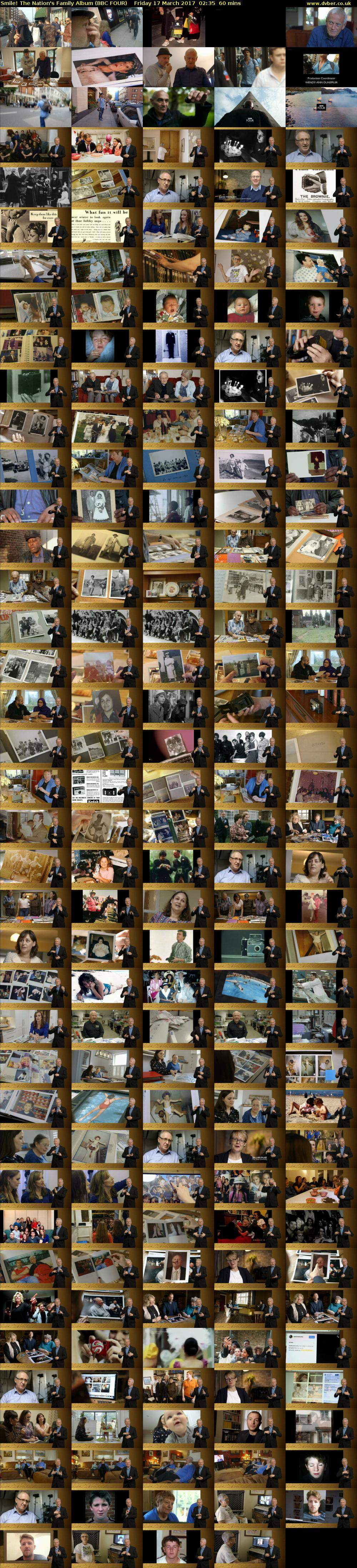 Smile! The Nation's Family Album (BBC FOUR) Friday 17 March 2017 02:35 - 03:35
