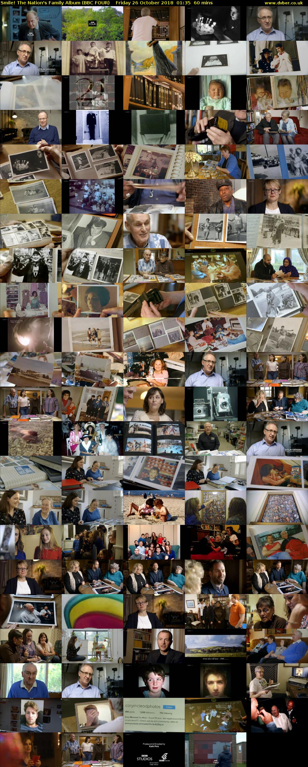Smile! The Nation's Family Album (BBC FOUR) Friday 26 October 2018 01:35 - 02:35