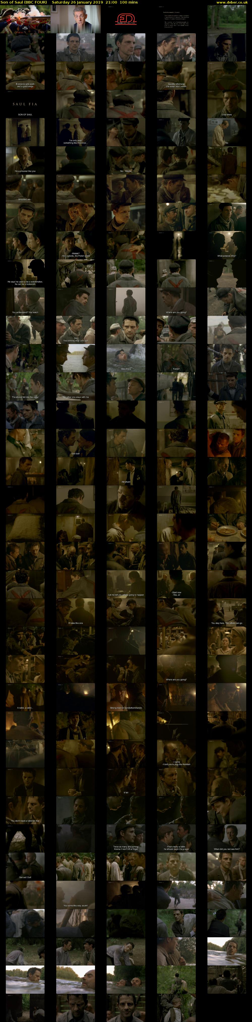 Son of Saul (BBC FOUR) Saturday 26 January 2019 21:00 - 22:40