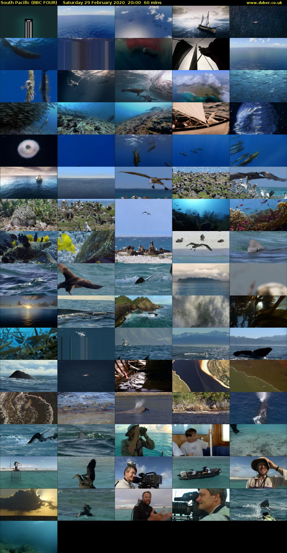 South Pacific (BBC FOUR) Saturday 29 February 2020 20:00 - 21:00