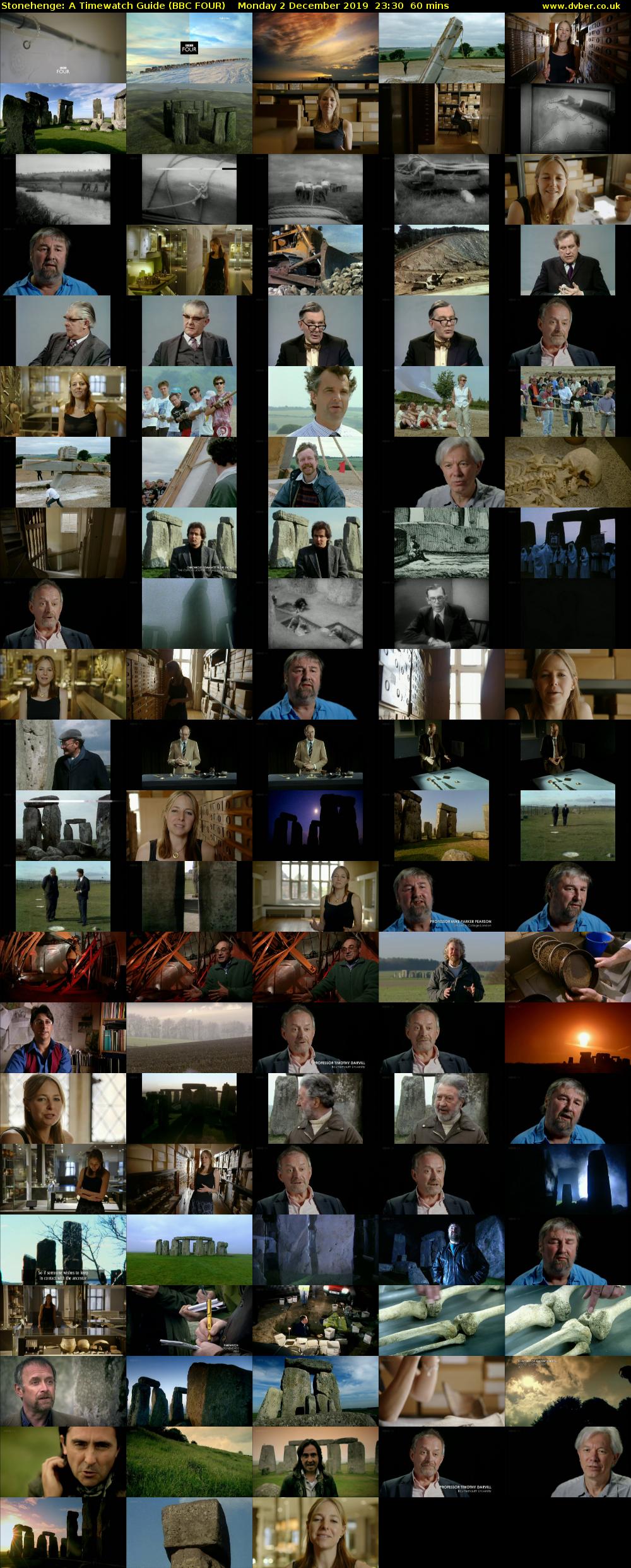 Stonehenge: A Timewatch Guide (BBC FOUR) Monday 2 December 2019 23:30 - 00:30