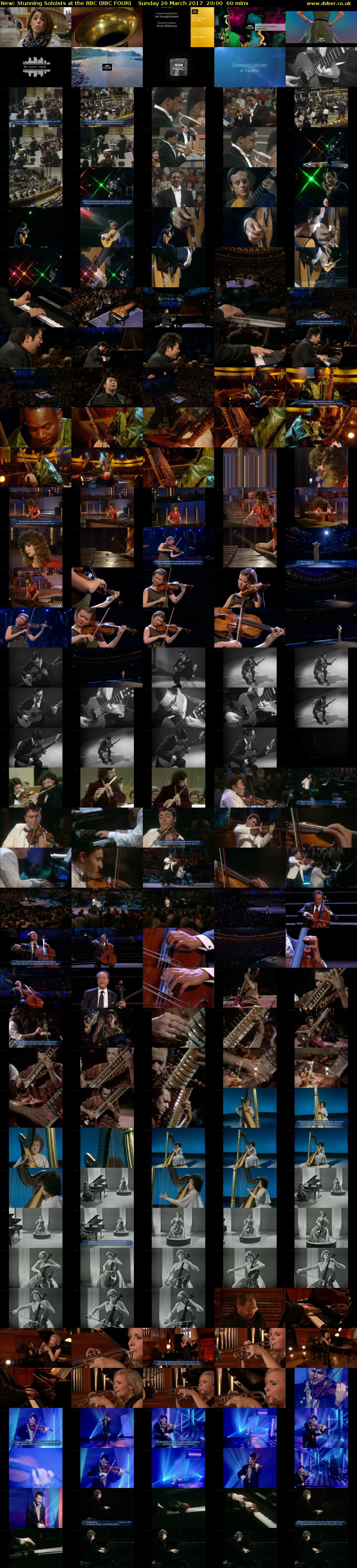 Stunning Soloists at the BBC (BBC FOUR) Sunday 26 March 2017 20:00 - 21:00