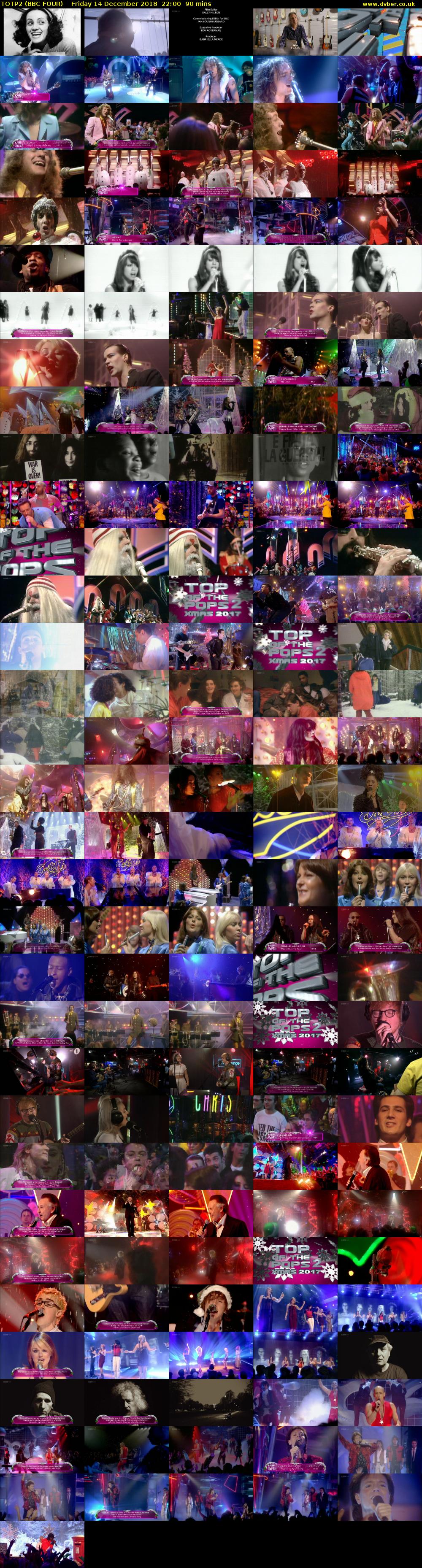 TOTP2 (BBC FOUR) Friday 14 December 2018 22:00 - 23:30