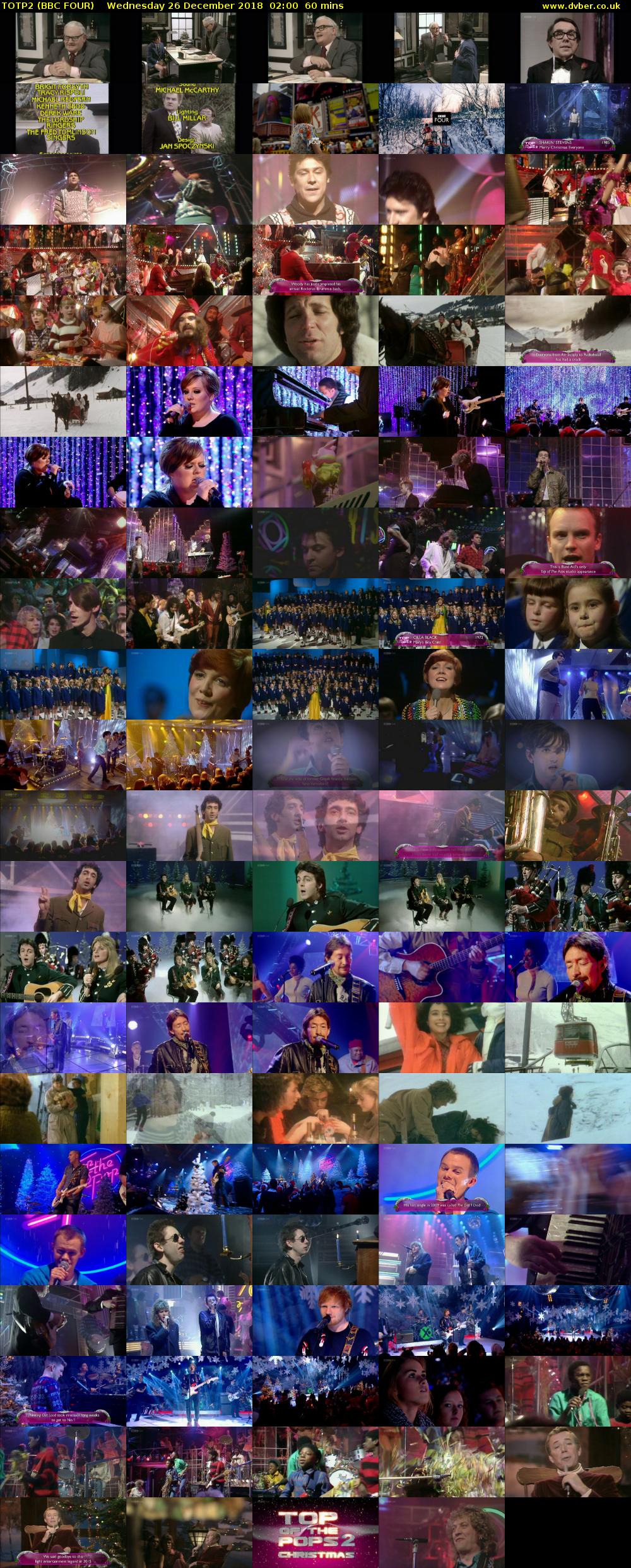 TOTP2 (BBC FOUR) Wednesday 26 December 2018 02:00 - 03:00