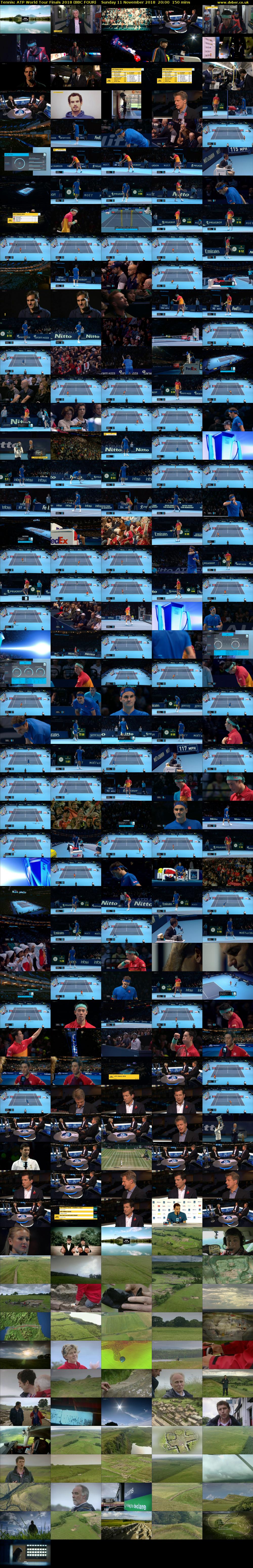 Tennis: ATP World Tour Finals 2018 (BBC FOUR) Sunday 11 November 2018 20:00 - 22:30