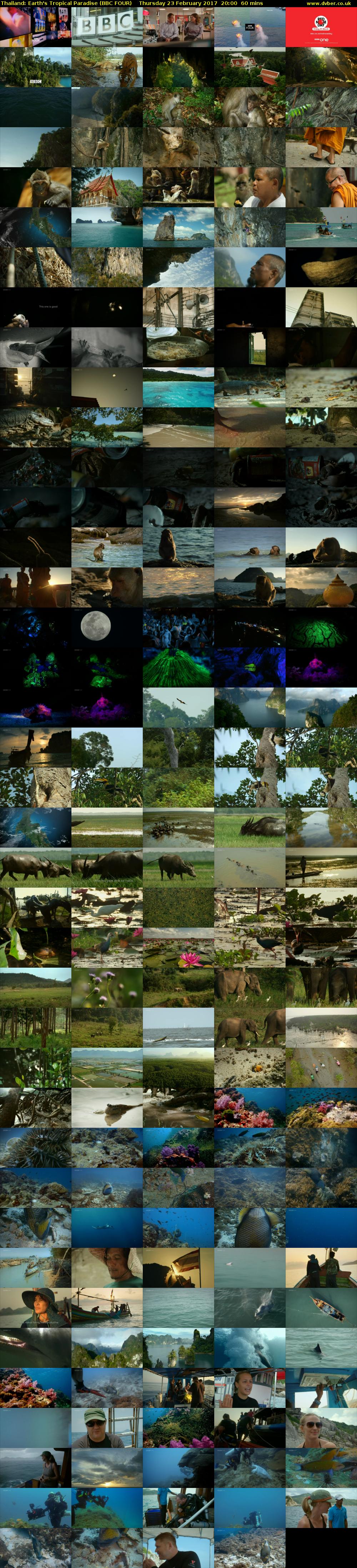 Thailand: Earth's Tropical Paradise (BBC FOUR) Thursday 23 February 2017 20:00 - 21:00