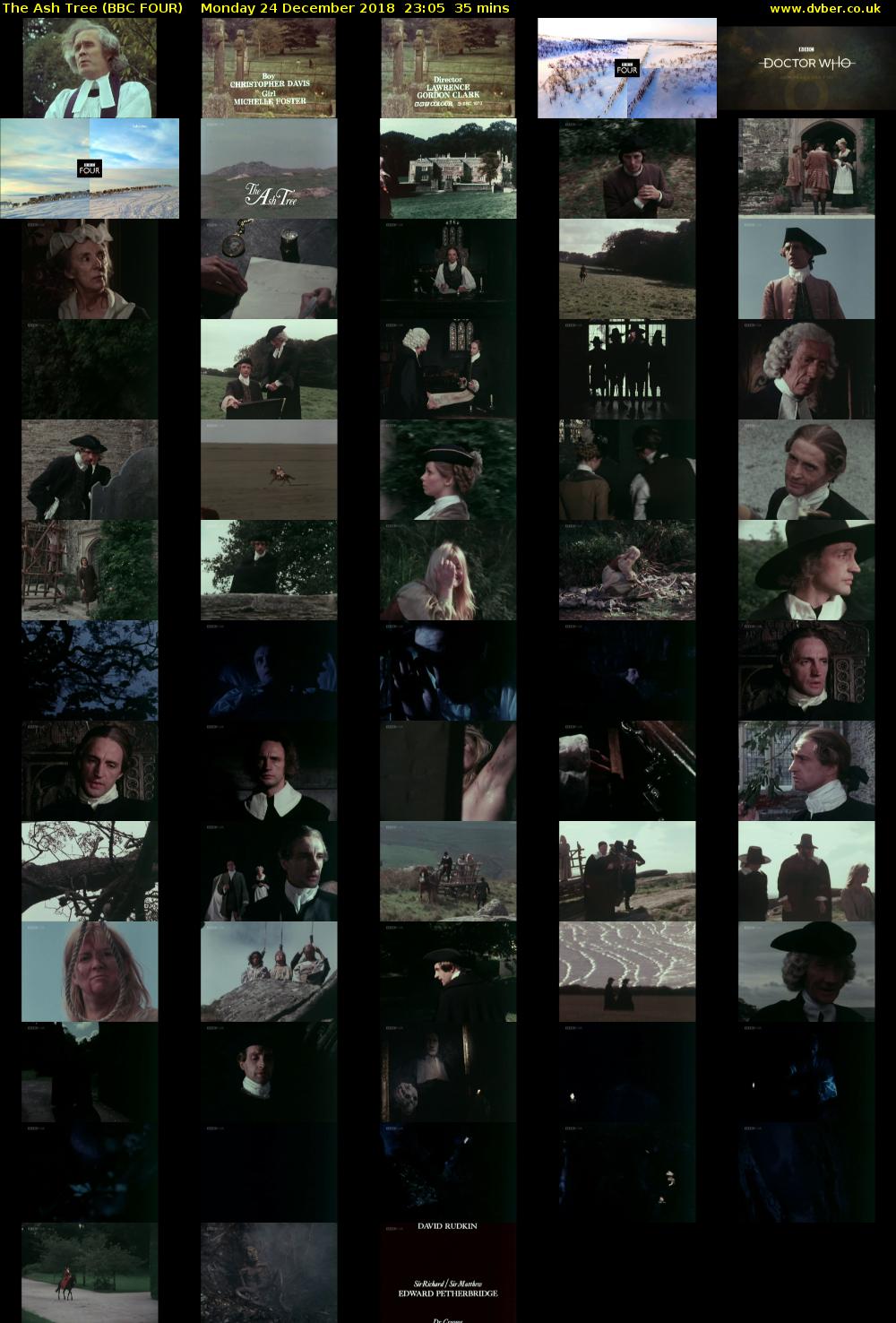 The Ash Tree (BBC FOUR) Monday 24 December 2018 23:05 - 23:40