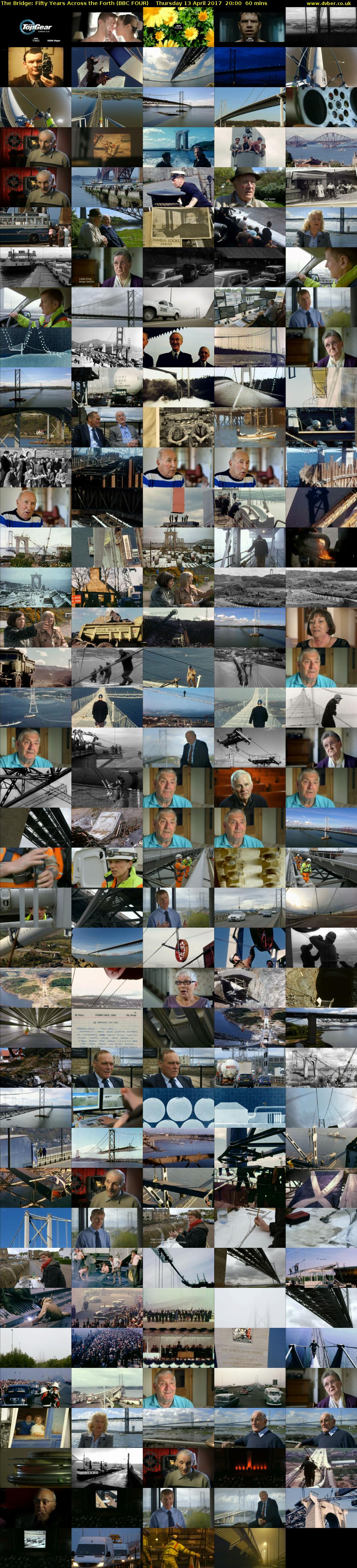 The Bridge: Fifty Years Across the Forth (BBC FOUR) Thursday 13 April 2017 20:00 - 21:00