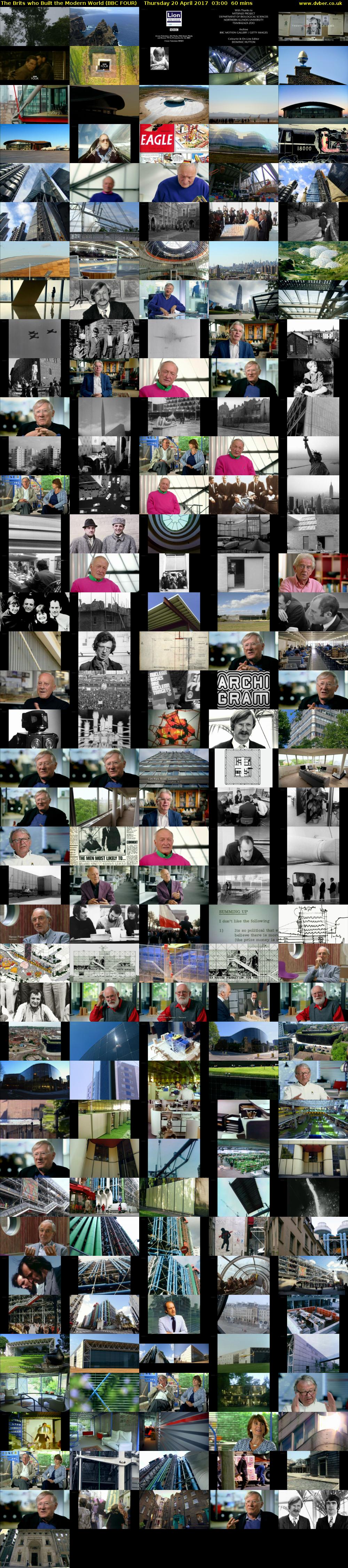 The Brits who Built the Modern World (BBC FOUR) Thursday 20 April 2017 03:00 - 04:00