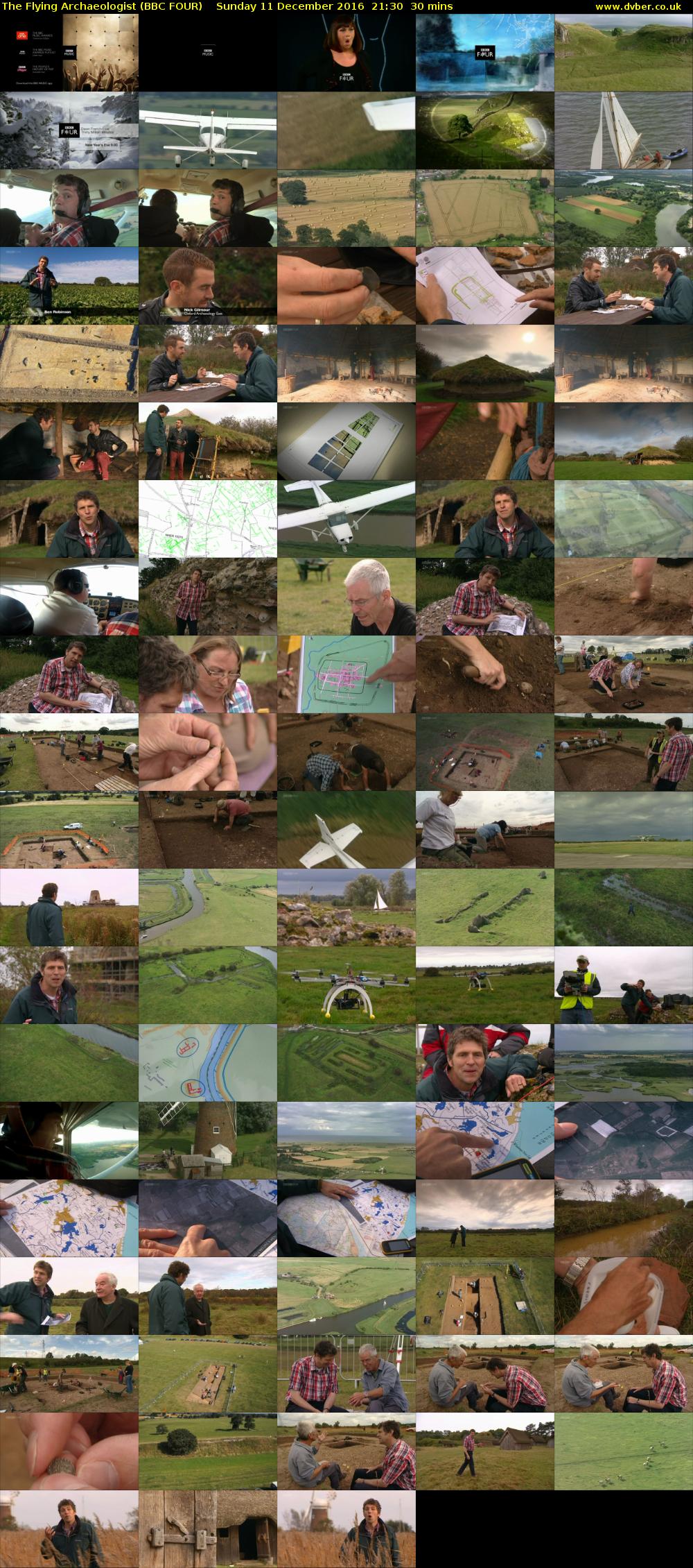 The Flying Archaeologist (BBC FOUR) Sunday 11 December 2016 21:30 - 22:00