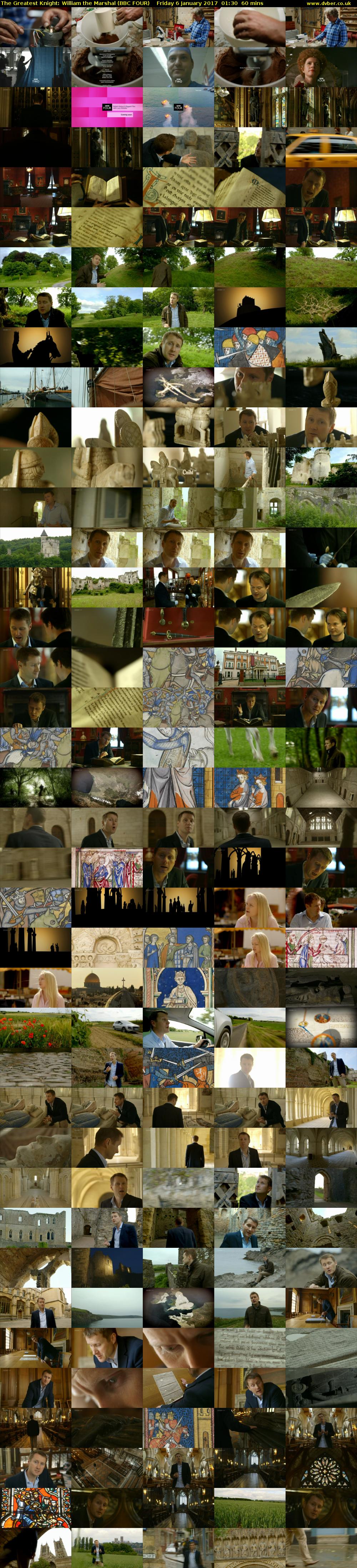 The Greatest Knight: William the Marshal (BBC FOUR) Friday 6 January 2017 01:30 - 02:30