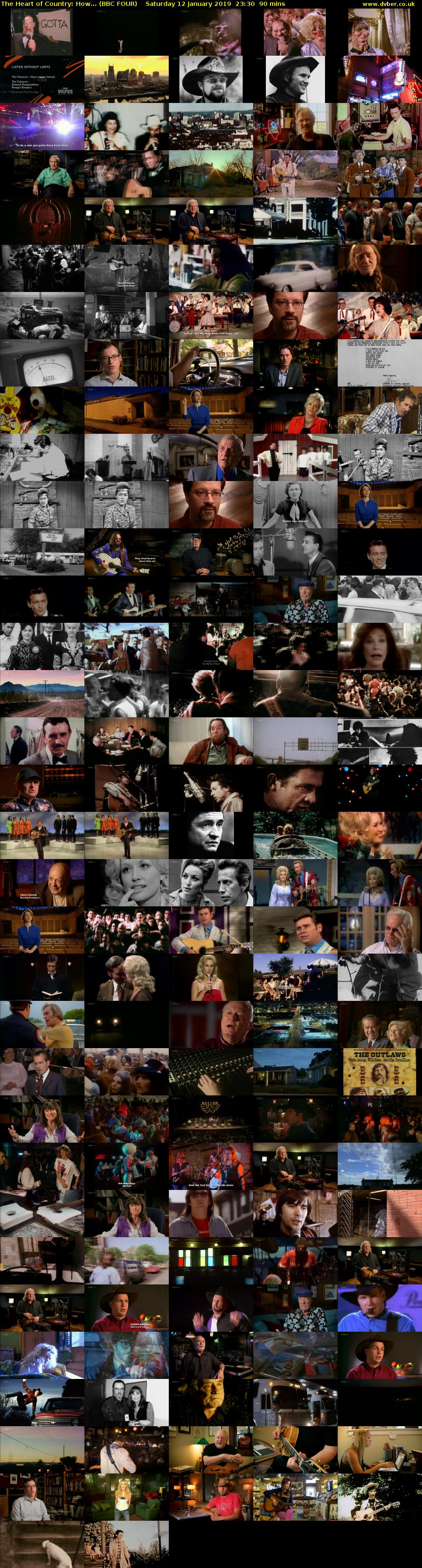 The Heart of Country: How... (BBC FOUR) Saturday 12 January 2019 23:30 - 01:00